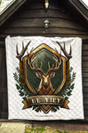 Deer Hunting Quilt Twin Queen King Size 23