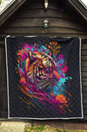 Tiger Tshirt Quilt Twin Queen King Size 140