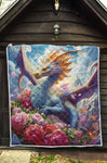 The Flying Dragon Quilt Twin Queen King Size 104