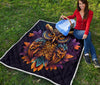 An Beautiful Owl Mandala Quilt Twin Queen King Size 8