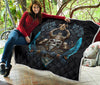 Skull Viking Quilt Twin Queen King Size 137