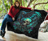 Skull 3D Quilt Twin Queen King Size 128