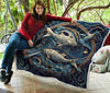 Pisces Zodiac Sign Quilt Twin Queen King Size 112