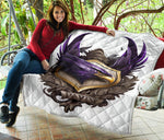 Baltimore Ravens Team Quilt Twin Queen King Size 12