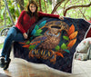 Native American Owl Quilt Twin Queen King Size 90