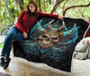 Skull Viking Quilt Twin Queen King Size 136
