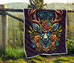 Hunting Deer Quilt Twin Queen King Size 72