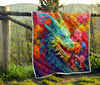 Dragon In Final Fantasy Quilt Twin Queen King Size 100