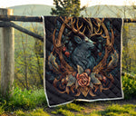 Deer Hunting Gold Quilt Twin Queen King Size 29