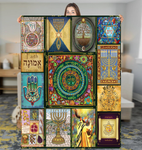 Limited Edition Jewish Prayer M Blanket 60 x 80 18