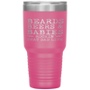 Beards Beers Babies Rockin New Dad Life Tumblers - Nichefamily.com