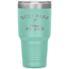 Best Papa By Par Funny Golf Father's Day Grandpa Gift Tumbler Tumblers dad, family- Nichefamily.com