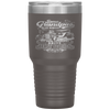 Vintage Hot Rod Grandpa Gift  Tumbler Tumblers dad, family- Nichefamily.com