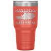 I'm Dad Grandpa Retired Firefighter Nothing Scares Me Tumbler Tumblers dad, family- Nichefamily.com