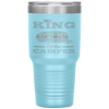 King of the Camper-Funny Camper For Mens Father's Day Tumbler Tumblers dad, family- Nichefamily.com