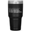 GRANDAD THE MAN THE MYTH THE LEGEND Father's Day Gift Men Tumbler Tumblers dad, family- Nichefamily.com