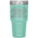 I Have Two Titles Dad And Granddad Fathers Day Gift Tumbler Tumblers dad, family- Nichefamily.com