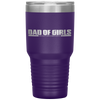 Funny Fathers Day Gift Dad of Girls Outnumbered Tumbler Tumblers dad, family- Nichefamily.com
