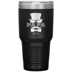 Luckiest Papa Ever Leprechaun St Patricks Day Grandpa Gift Tumbler Tumblers dad, family- Nichefamily.com