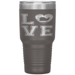 Vintage Heart Snail Lover Christmas Valentine Father Day Tumbler Tumblers dad, family- Nichefamily.com