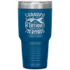 Grandpa Of The Birthday Mermaid Gifts Merman Family Matching Tumbler Tumblers dad, family- Nichefamily.com