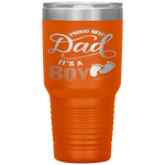 Proud New Dad Expecting Parent Father's Day Gift Tumbler Tumblers dad, family- Nichefamily.com