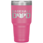 Baseball Dad Papa Father's Day Gift For Him School Tumbler Tumblers dad, family- Nichefamily.com