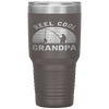 Vintage Reel Cool GRANDPA Fish Fishing Father's Day Gift Tumbler Tumblers dad, family- Nichefamily.com