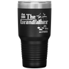 Promoted to Grandpa Grandfather 2020 New Grandpa Gift Tumbler Tumblers dad, family- Nichefamily.com