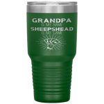 Grandpa is my Name Sheepshead is my Game Tumbler Tumblers dad, family- Nichefamily.com