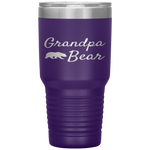 Grandpa Bear - Christmas Papa Bear Mama Bear Baby Bear Tumbler Tumblers dad, family- Nichefamily.com