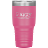 Pappy Definition Grandpa For Coolest Old Man Tumbler Tumblers dad, family- Nichefamily.com