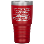 My Grandkids Are My Favorite  Grandparents Grandma Grandpa Tumbler Tumblers dad, family- Nichefamily.com