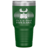 Vintage He's A Bad Papa Llama Funny Father's Day Tumbler Tumblers dad, family- Nichefamily.com