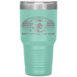 Best Pitbull Dad Ever Pitbull Father's Day Gifts Tumbler Tumblers dad, family- Nichefamily.com