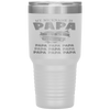 My NickName Is Papa Funny Gift For Men And Father Day Tumbler Tumblers dad, family- Nichefamily.com