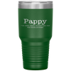 Pappy Definition Grandpa For Coolest Old Man Tumbler Tumblers dad, family- Nichefamily.com