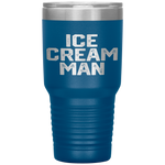 ICE CREAM MAN Party Father's Day Gift Novelty Tumbler Tumblers dad, family- Nichefamily.com