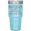 Beer Me I'm Promoted to Father-in-law Gender Reveal Gift Tumblers Tumblers dad, family- Nichefamily.com