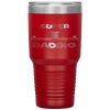 Nerdy Super Daddio Fathers Day Special Tumbler Tumblers dad, family- Nichefamily.com