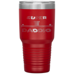 Nerdy Super Daddio Fathers Day Special Tumbler Tumblers dad, family- Nichefamily.com