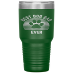 Vintage Dog Dad Cool Father's Day Gift Retro Tumbler Tumblers dad, family- Nichefamily.com