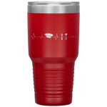 Funny Cook  Cooking Heartbeat for Chefs Fathers Day Tumbler Tumblers dad, family- Nichefamily.com