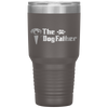 The Dogfather Golden Retriever Dog Dad Father's Day Tumbler Tumblers dad, family- Nichefamily.com