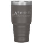 Fa-Thor Like Dad Just Way Mightier Funny Father's Day Tumbler Tumblers dad, family- Nichefamily.com