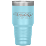 Buffalo Plaid Daddy Bear  Fathers Day Gifts Tumbler Tumblers dad, family- Nichefamily.com