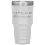 Fa-Thor Like Dad Just Way Mightier Funny Father's Day Tumbler Tumblers dad, family- Nichefamily.com