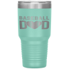 Baseball Dad Papa Father's Day Gift For Him School Tumbler Tumblers dad, family- Nichefamily.com