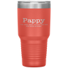 Pappy Definition Grandpa For Coolest Old Man Tumbler Tumblers dad, family- Nichefamily.com