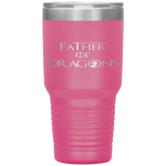 Father of Dragons Fathers Day Best Gift for Dad Tumbler Tumblers dad, family- Nichefamily.com